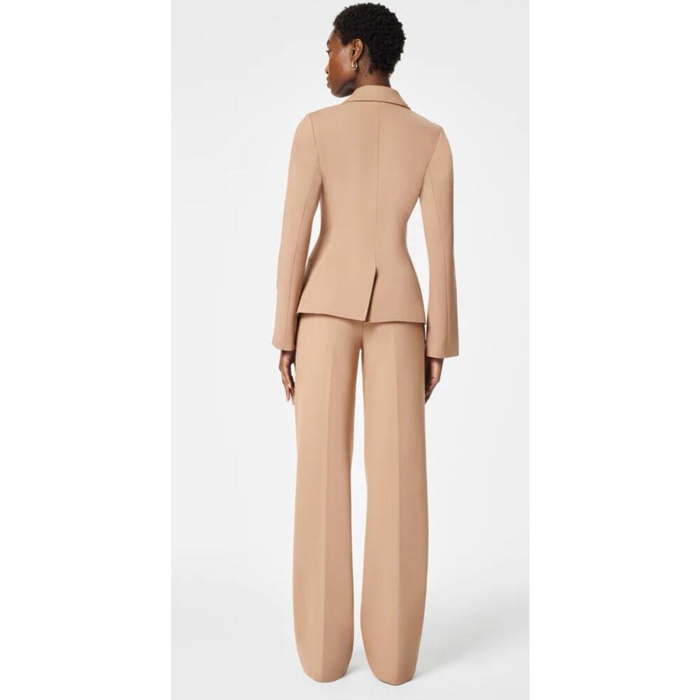 Spanx Perfect Asym Tailored Blazer Toffee Size XLarge - Picture 2 of 7